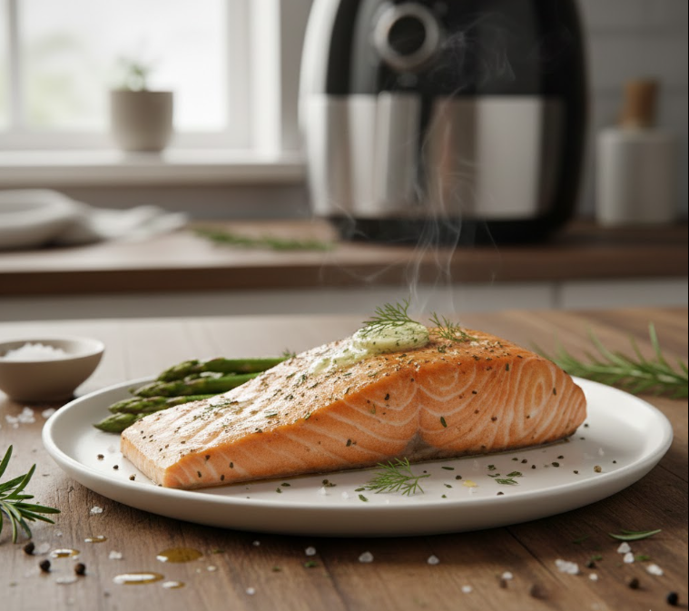 Air Fryer Salmon: Perfectly Flaky, Healthy, and Ready in Minutes
