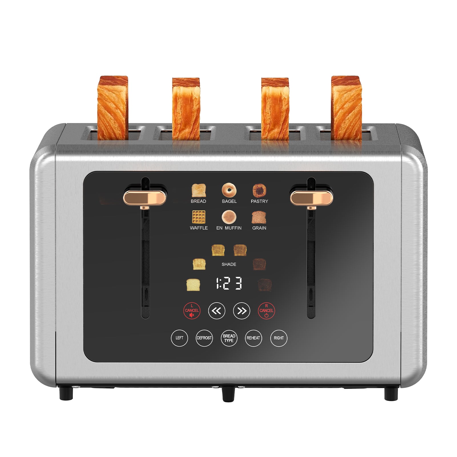 Bagel toaster 4 slice sale