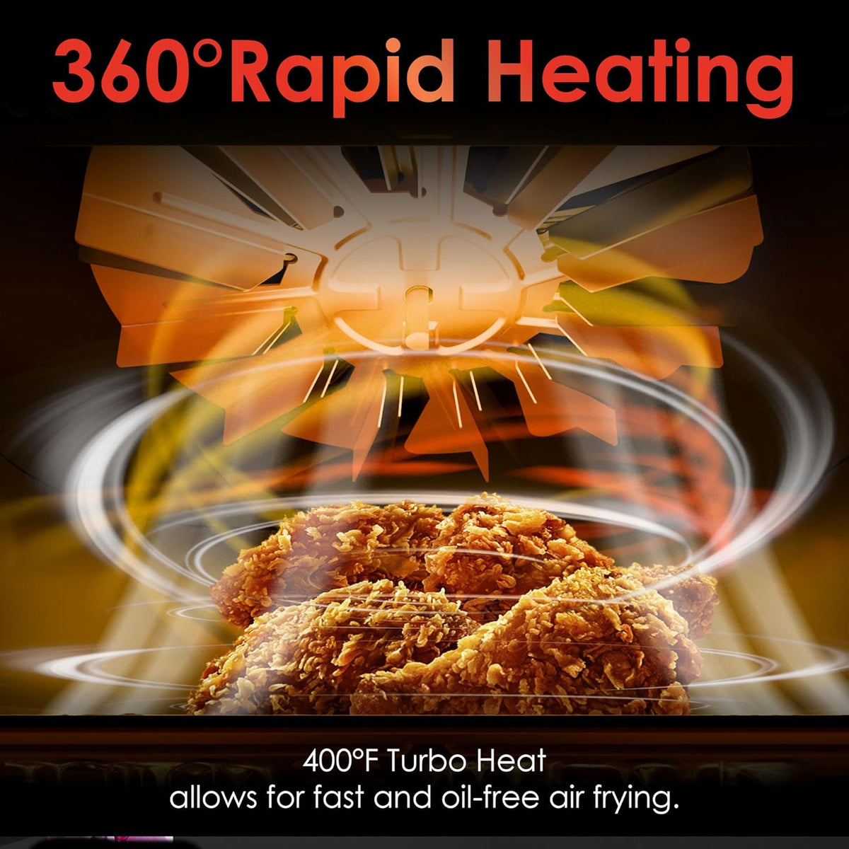 WHALL 4QT Compact Air Fryer