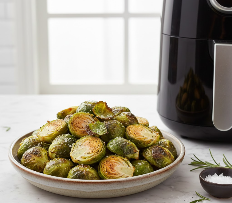 Crispy Air Fryer Brussels Sprouts Recipe: Healthy & Delicious
