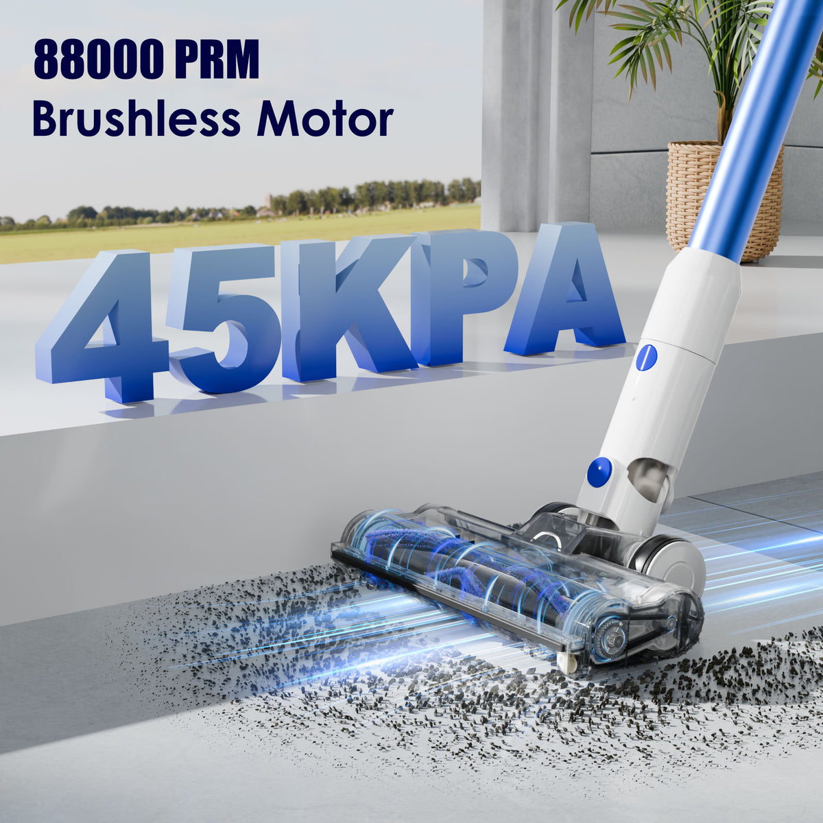 WHALL Lightweight Cordless Vacuum Cleaner