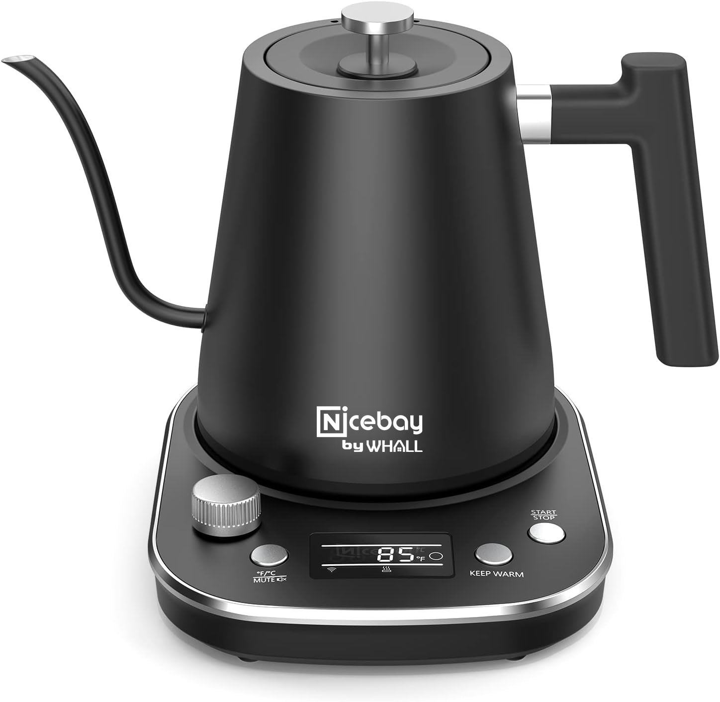 Electric Gooseneck Kettle Electric Kettle With Display - Temu