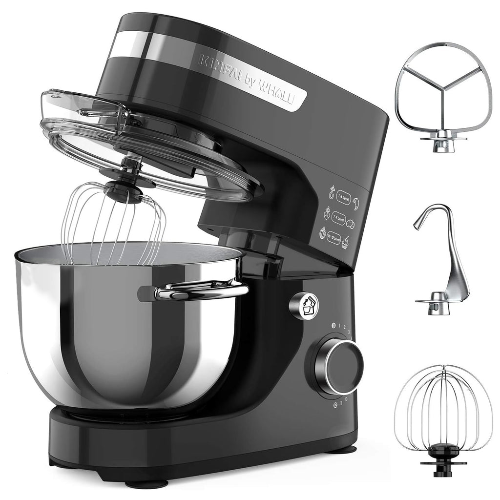 WHALL Stand Mixer - 5.5Qt 12-Speed Tilt-Head Electric Kitchen Mixer wi –  Whall