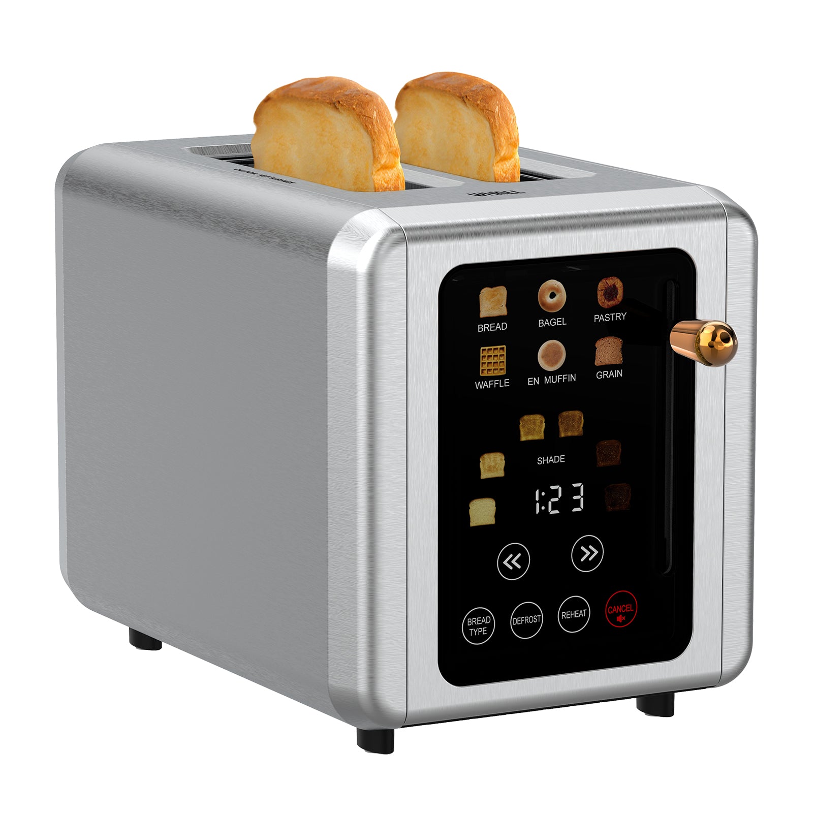 4-Slice Stainless Steel Toaster For Hassles Free Breakfast