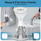 WHALL Handheld Garment Steamer for Clothes, 1200W Powerful Wrinkle Remover with 25s Fast Heat Up, 260ml Large Water Tank, Portable for Home Office & Travel