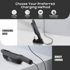 WHALL Cordless Handheld Vacuum Cleaner, Powerful Suction Portable Hand Vacuum with LED Light, Rechargeable Lightweight Mini Hand held Vacuum with HEPA Filte