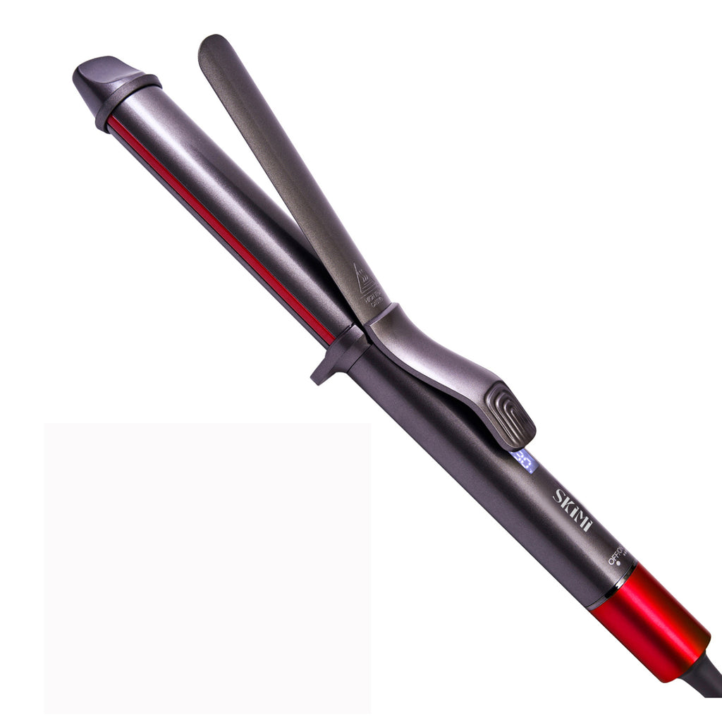 SKIMI Curling Iron, 1 inch Hair Curling Wand with Ceramic Coating, Fast Heating, Auto Shut off