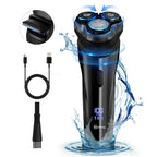 Nicebay Electric Razor, Electric Shavers for Men, Wet/Dry Shaver LED Display/Travel Lock/Type C/Ipx7