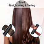 SKIMI Hair Straightener Flat Iron, Hair Straightening, Curling-5 Temp, Dual Voltage,Fast Heat