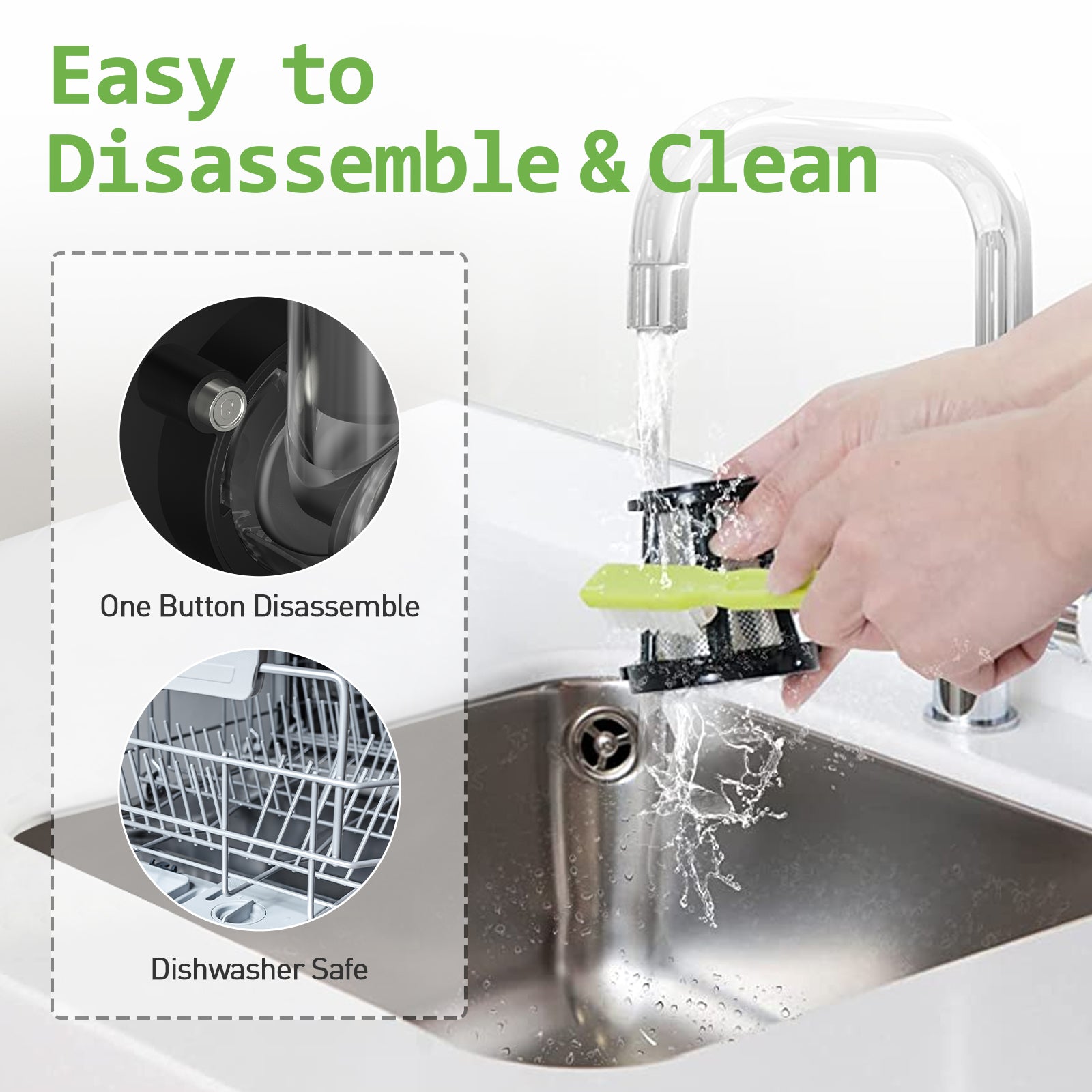 WHALL Slow Juicer, Masticating Juicer, Celery Juicer Machines, Cold Press Juicer Machines