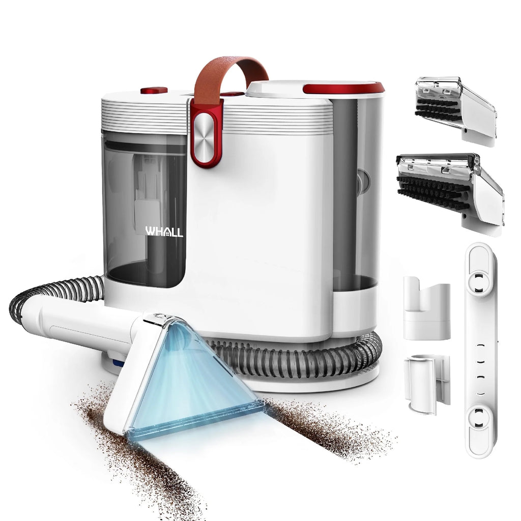 WhallPro® Carpet & Upholstery Cleaner Machine, Portable Spot Vacuum for Couch, Sofa, Pet Stain, Car Seat